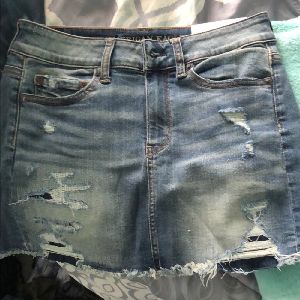Denim skirt